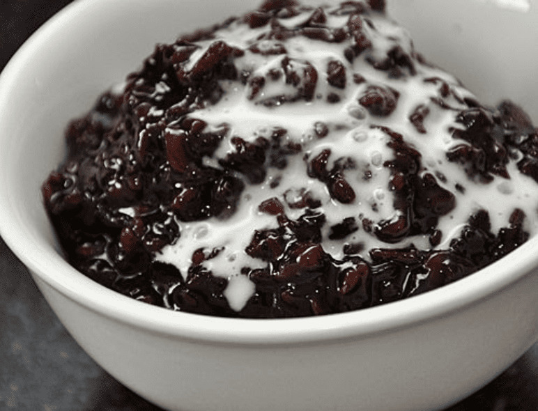Vegan Black Rice Pudding