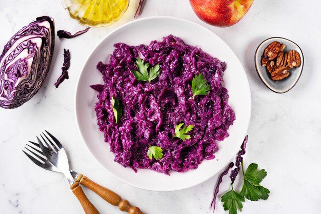 Vegan Purple Cabbage