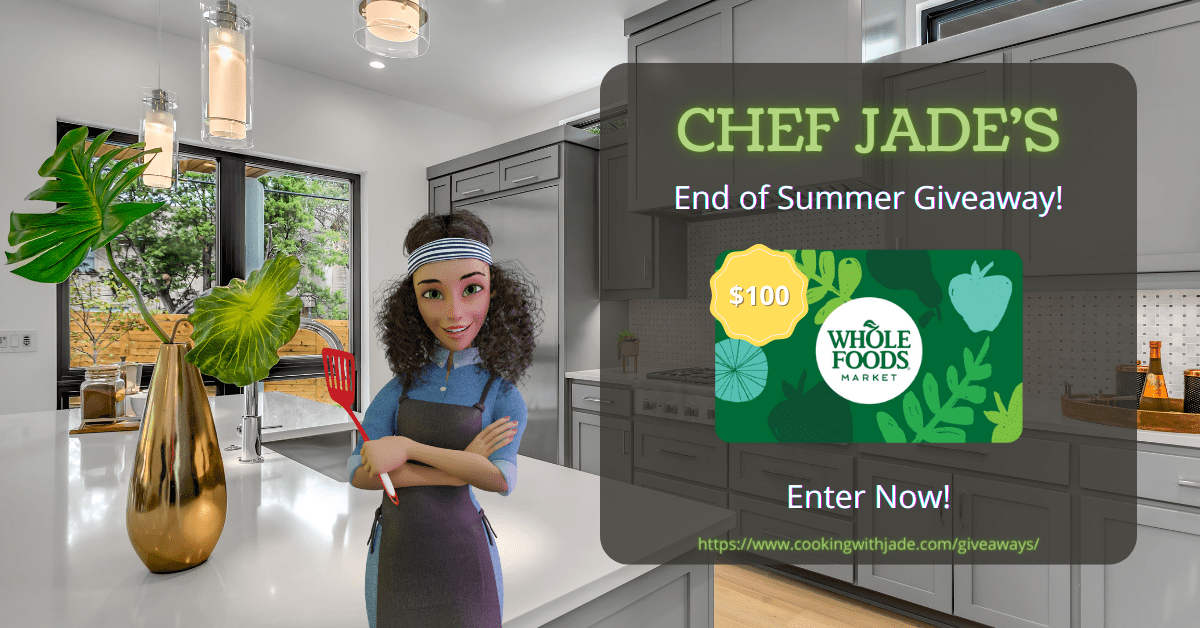 Chef Jade’s End of Summer September Giveaway