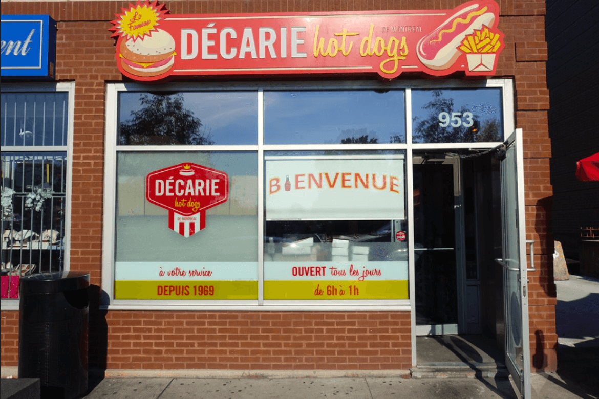Decarie Hot Dog