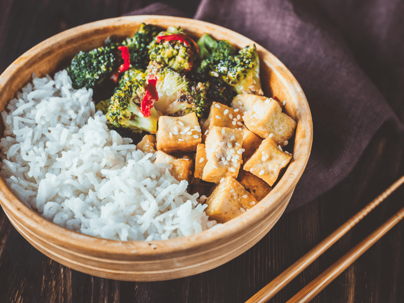 Vegan Chinese Tofu and Vegetable Stir-Fry Recipe