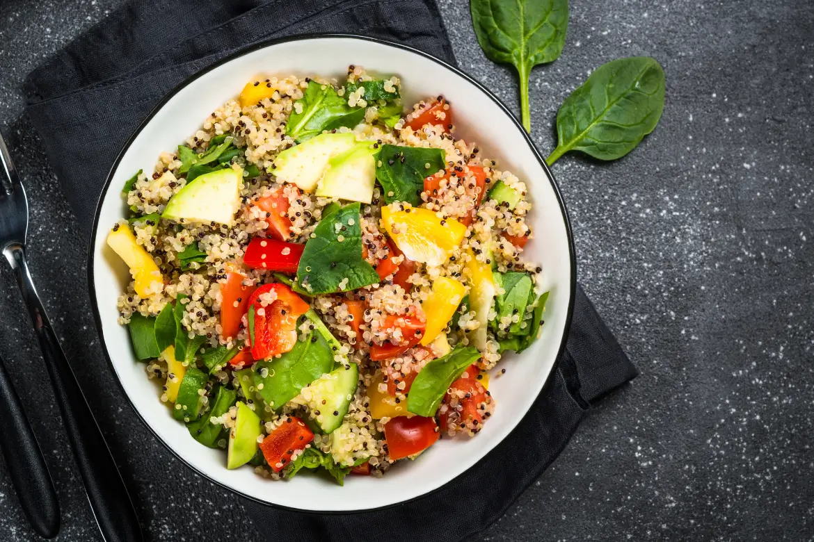 Spinach and Quinoa Power Bowl