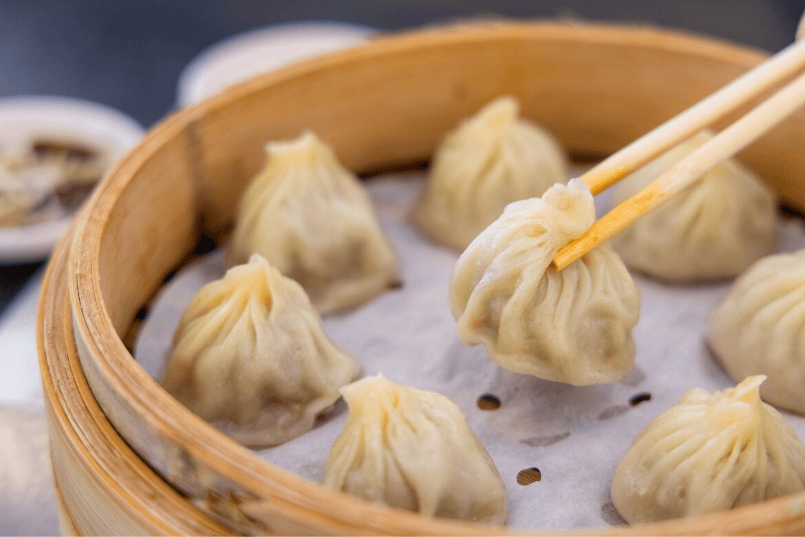 Vegan Chinese Steamed Dumplings