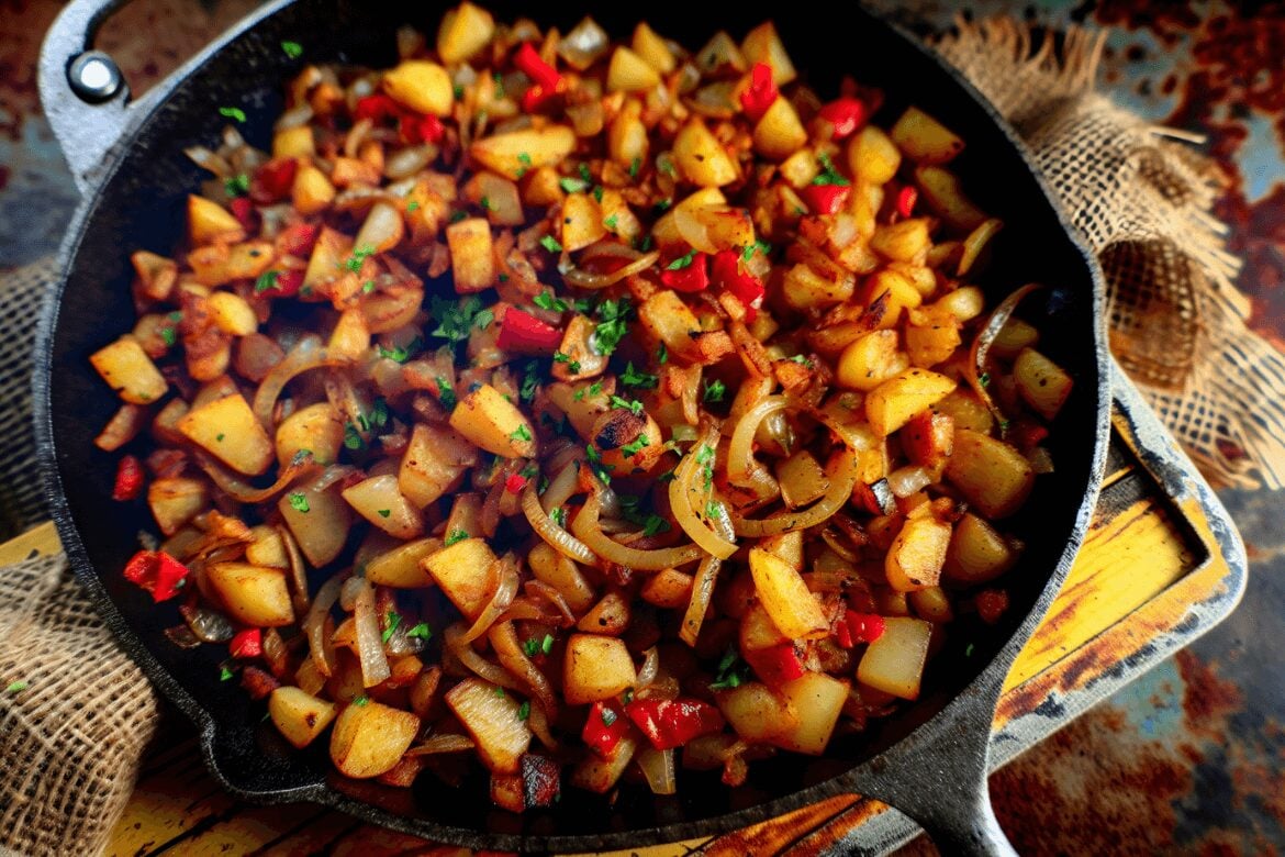 Perfectly Spiced Potato Hash