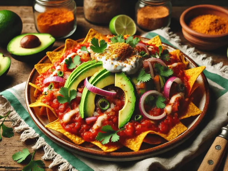 Vegan Chilaquiles