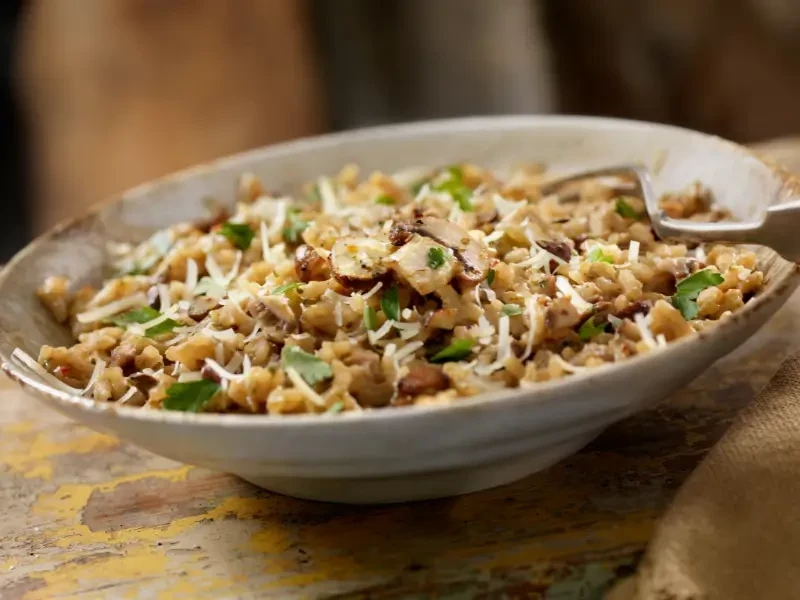 Crafting the Perfect Vegetarian Mushroom Risotto for Cozy Nights