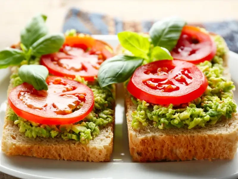 Avocado and Tomato Toast with a Twist