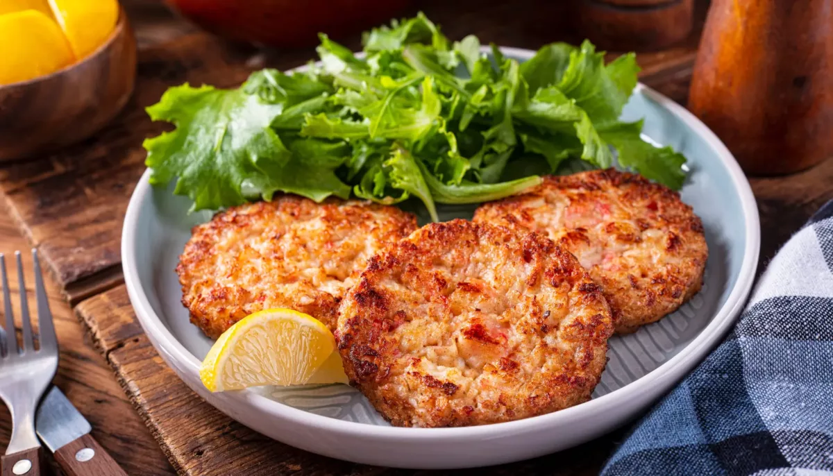 Chef Jade_Plant-based Crab Cakes Plant-based Crab Cakes