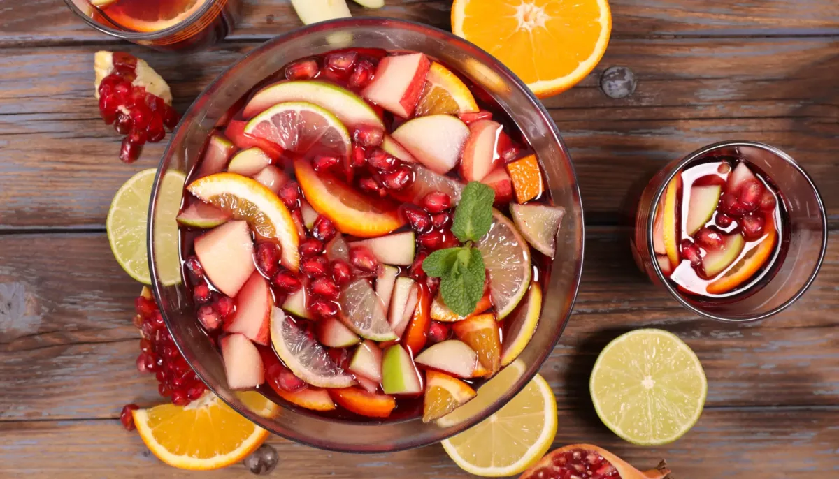 Refreshing Frozen Fruit Sangrias