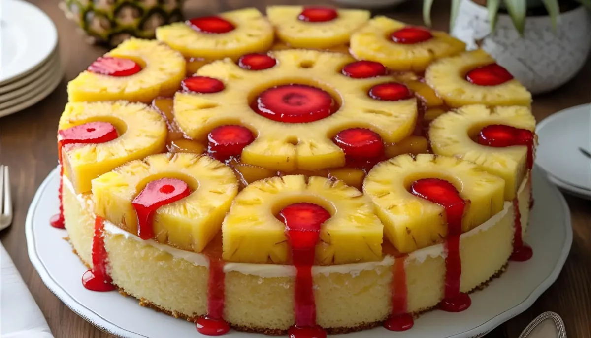 Pineapple Upside-Down Cake Perfection: A Classic Dessert with a Tropical Twist